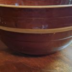 Brown 9" Stoneware Bowl