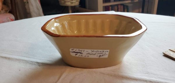 Yellow Ware "Pear Mold" - Image 2