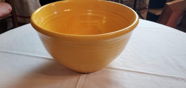Bauer Ringed Yellow Bowl