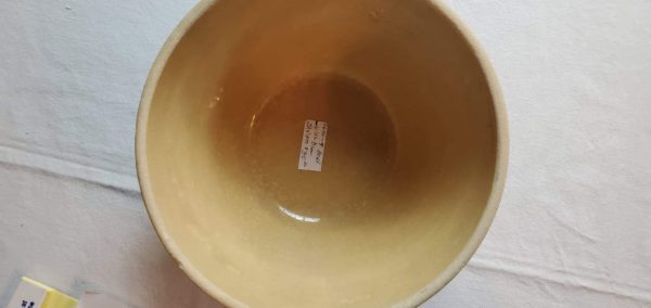Bowl w/ Blue and White Bands - Image 2