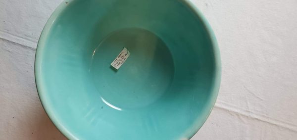 Homer Laughlin Large Turquoise Bowl - Image 2