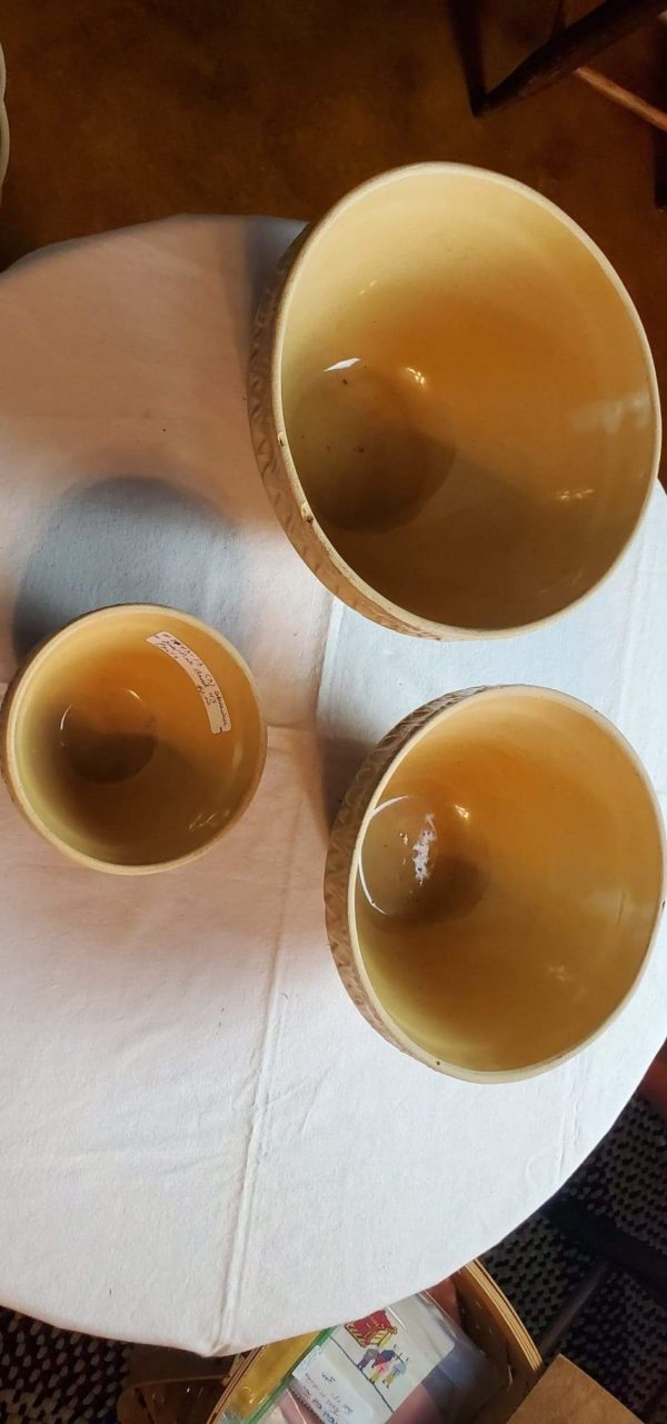 Stoneware Bowls - Set of 3 - Image 2