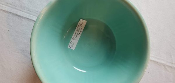 Homer Laughlin Small Turquoise Bowl - Image 2