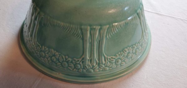 Homer Laughlin Large Turquoise Bowl - Image 3