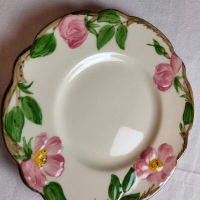 Desert Rose Bread and Butter Plate