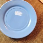 Blue Modertone Bread and Butter Plate