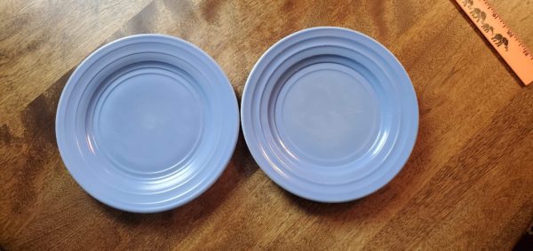 Blue Moderntone Salad Plates
