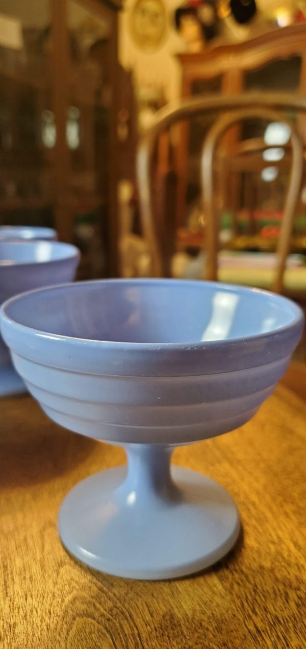 Moderntone Blue Custard Cups (Sherbets) - Image 3