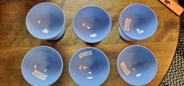 Moderntone Blue Custard Cups (Sherbets) - Image 2