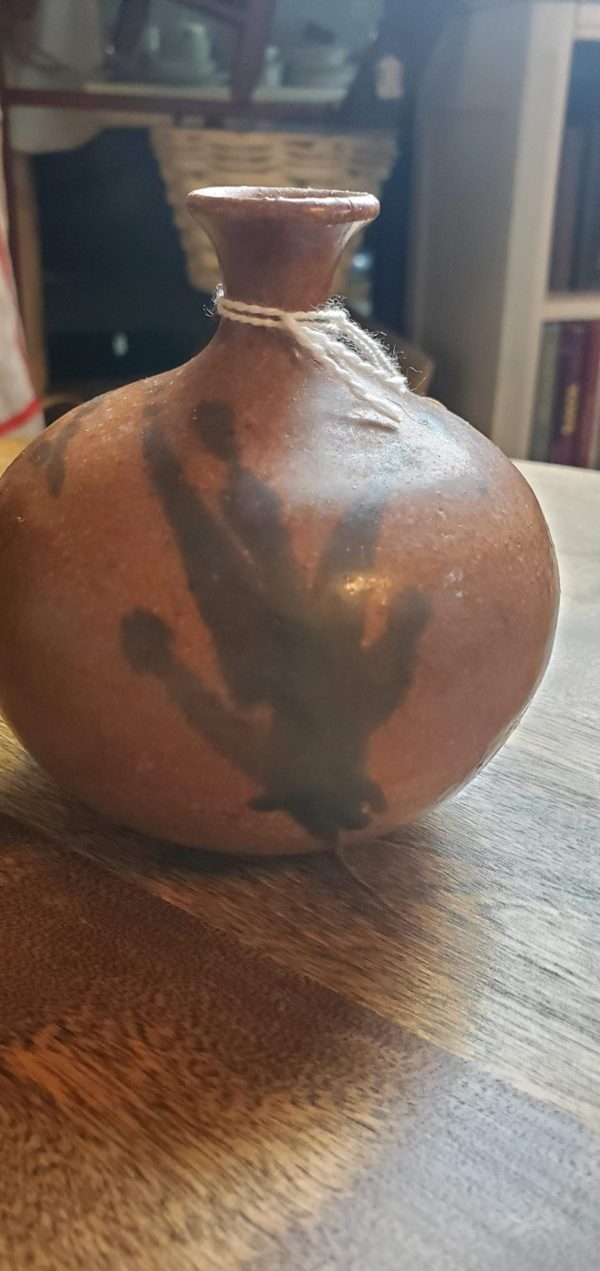 Alewine Brown/Black Pottery Vase