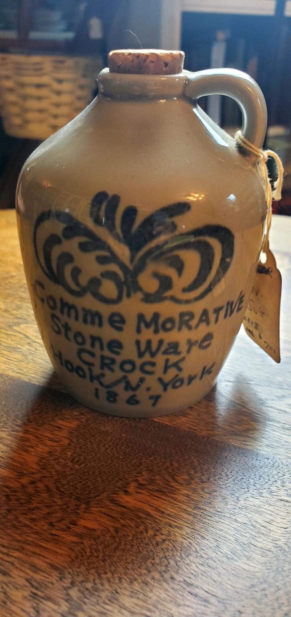 Blue and White Corked Jug
