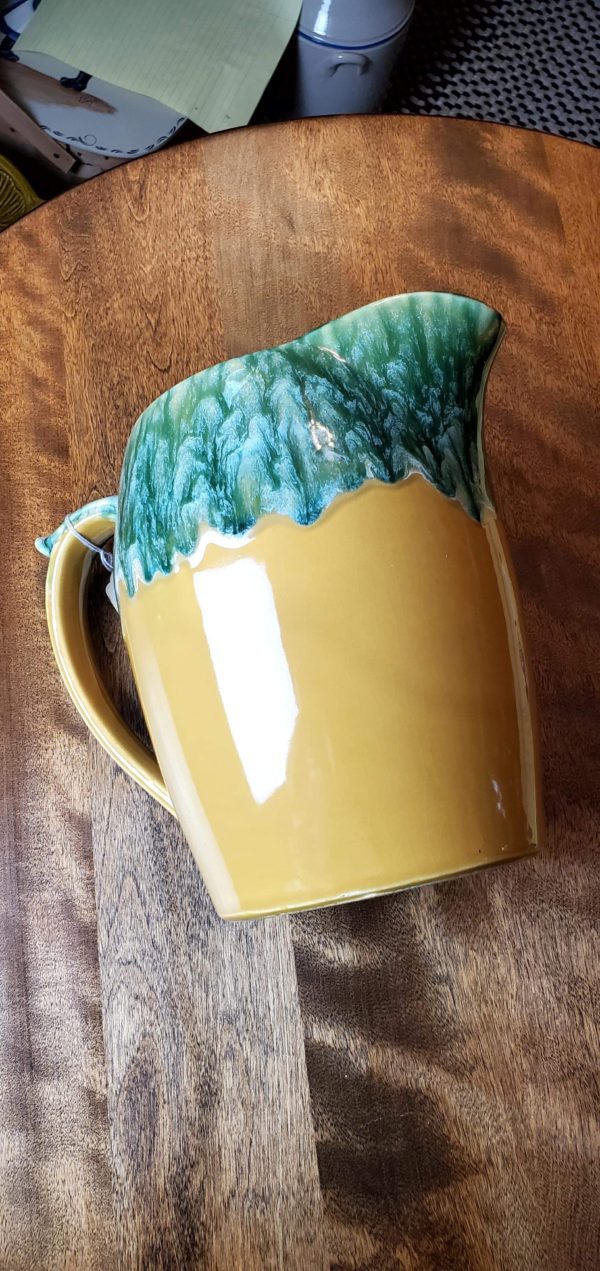 USA Large Stoneware Pitcher - Image 4