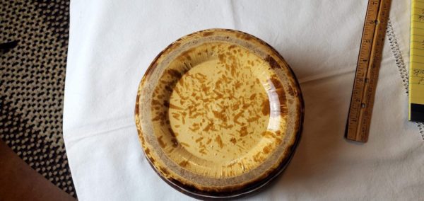 Rockingham Brown Mingled Spittoon - Image 3