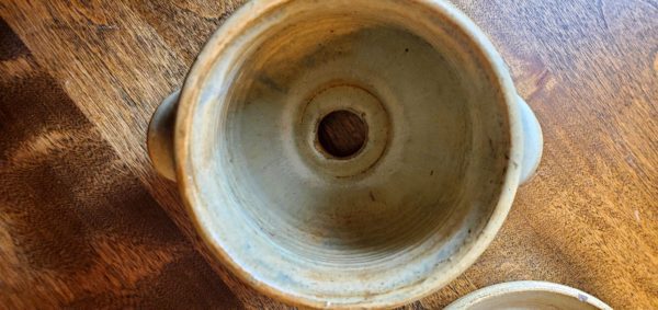 Wade Pottery Mini Flower Pot w/ Drip Pan - Image 5
