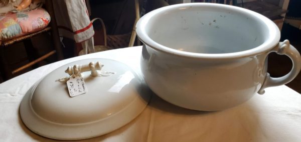 Old Chamber Pot w/ Lid
