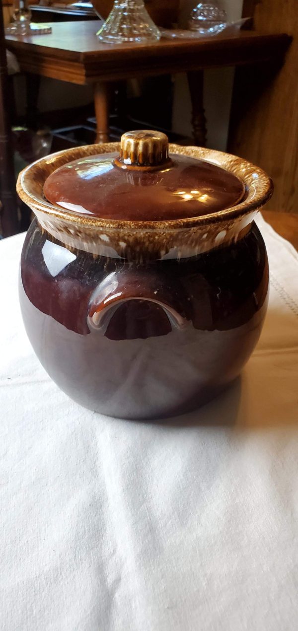 McCoy Brown Drip Bean Pot - Image 5