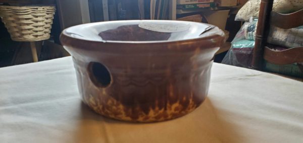 Rockingham Brown Mingled Spittoon - Image 5