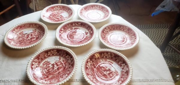 Spode Tower Saucers