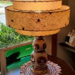 Pink/Fuscia Polk-a-Dot Lamp