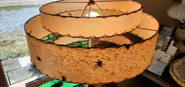 Pink/Fuscia Polk-a-Dot Lamp - Image 5