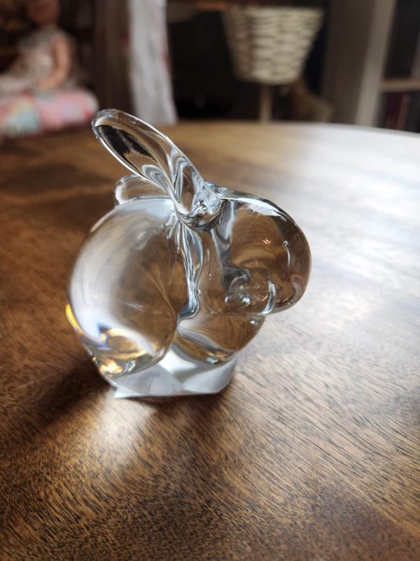 Clear Glass Rabbit