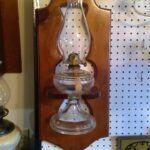 Kerosene Wall Lamp and Holder