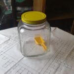 Jar w/ Yellow Lid