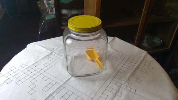 Jar w/ Yellow Lid
