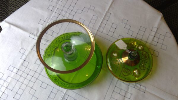 Green Compote w/ Lid - Image 5