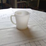 Milk Glass Mug