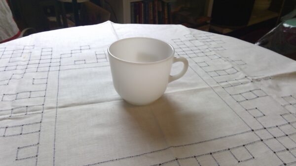 Milk Glass Cup
